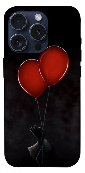Чохол з картинкою Червоні кулі для Apple iPhone 15 Pro (6.1")