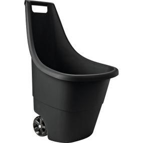 Тележка cадовая 2-х колесная пластиковая Keter (Кетер) Easy Go Breeze 50 л (17199467) Черный