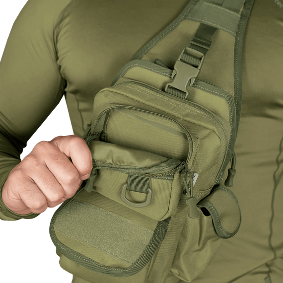 Сумка Gunner Sling 2.0 Олива (7115), | Зображення 5
