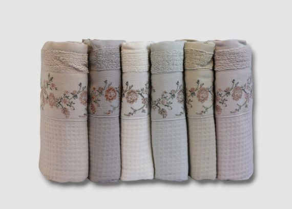 Набір рушників Pupilla 70х140 см Gardenya банні 6 шт. | Зображення 1