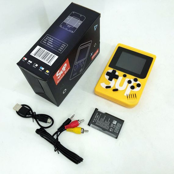 Портативная ретро консоль Sup Game Box 500 игр, Игровая приставка джойстиками телевизор, Тетрис приставка | Зображення 9