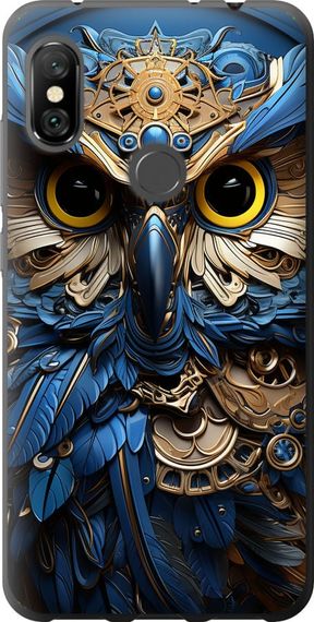 Чехол на Xiaomi Redmi Note 6 Pro Сова v2 "5649u-1551-17620"