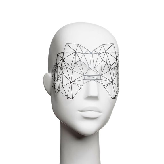 Вінілова маска на стікерах КРИСТИНА Bijoux Indiscrets (Іспанія) Sex Aura | Зображення 5