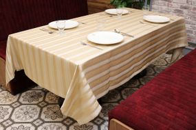 Cкатертина жакардова Kayra Strip 160×285 cм