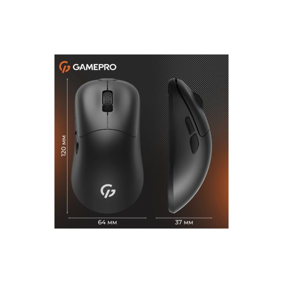 Мишка GamePro GM990B Wireless Black (GM990B) | Зображення 6