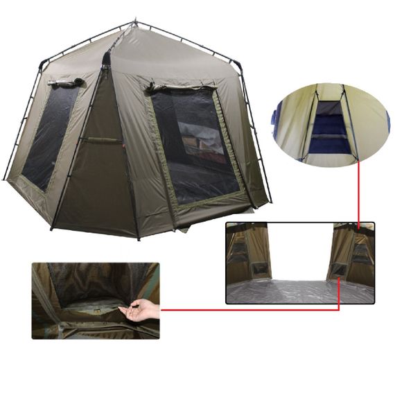 Палатка карповая Ranger Gazebo Lux 3-Mann RA 6665 для рыбалки | Зображення 9