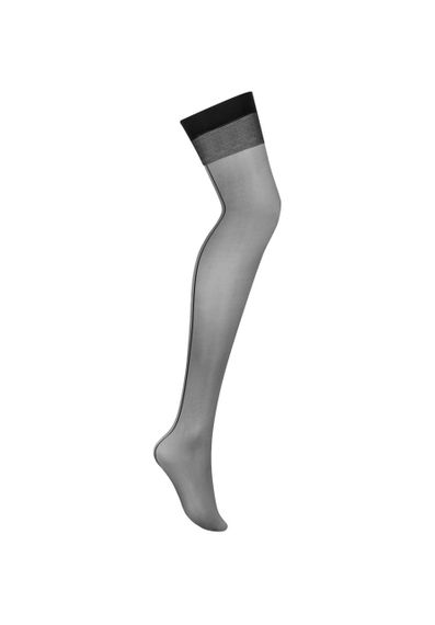 Панчохи для пояса Obssesive GLANDEZ S822, чорні, XS/S sexstyle | Зображення 4