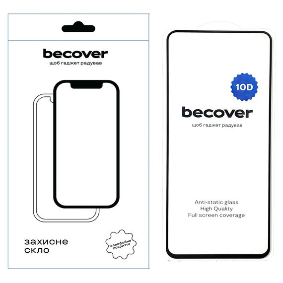 Скло захисне BeCover Infinix Hot 50 Pro (X6881) 10D Black (712714)