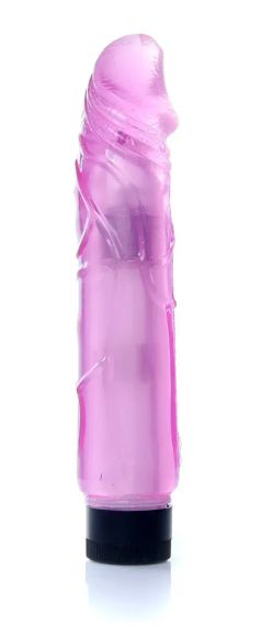 Вібратор Juicy Jelly Multispeed Pink Sex Aura | Зображення 1