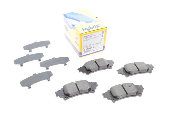 Колодки тормозные задние Lexus GS 11- IS 13- Toyota Prius Plus 08- 22-0977-0