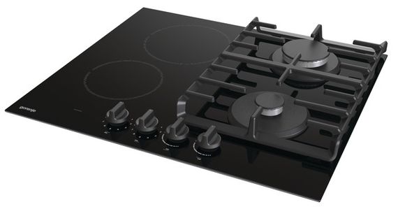 Варильна поверхня Gorenje, комбінована. GCE 691 BSC (BGR6CAB-E1F) (734118) | Зображення 1