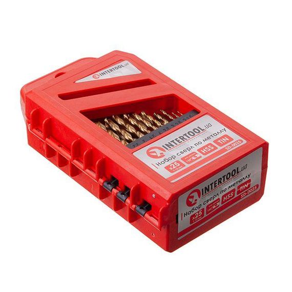Набір свердел для металу HSS INTERTOOL SD-00251 | Зображення 1