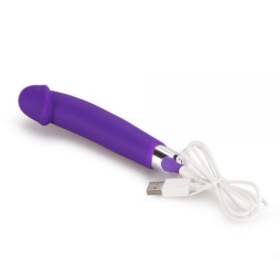 Ефективний вібромасажер Rechargeable IJOY Silicone Dildo Sex Aura | Зображення 4