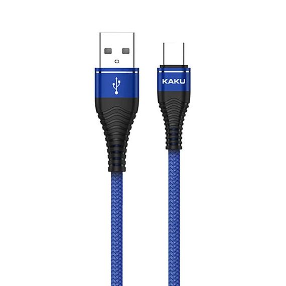 USB кабель Kaku KSC-098 USB - Type-C 1,2m - Blue | Зображення 1