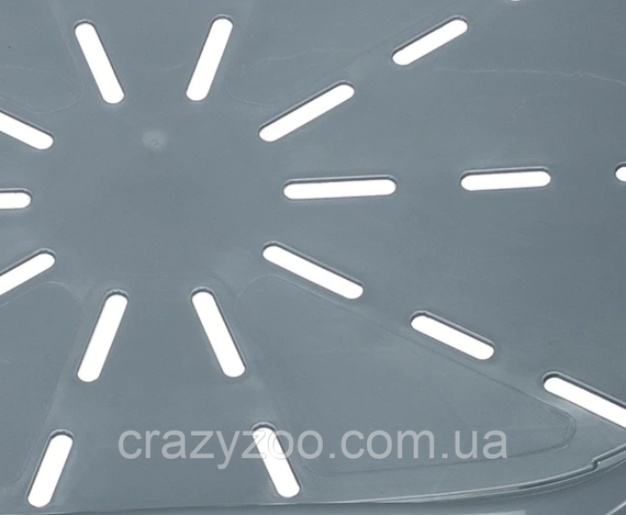 Пластиковий лежак для собак та котів Ferplast Siesta Deluxe 2 сірий 49х36х17.5 см 70202947 | Зображення 2