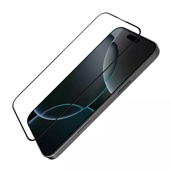 Захисне скло Nillkin (CP+ max 3D) (full glue) для Apple iPhone 16 Pro (6.3") | Зображення 3