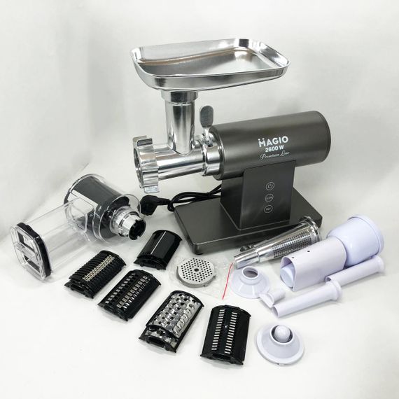 М'ясорубки з реверсом MAGIO MG-271, М'ясорубки для ресторанів Електрична універсальна 'ясорубка VU-60 | Зображення 3