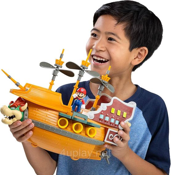 Ігровий набір Super Mario Deluxe Bowser's Airship літаюча фортеця Боузера | Зображення 9