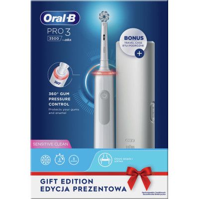 Электрическая зубная щетка Oral-B Pro 3 3500 D505.513.3X WT (4210201395539) | Зображення 5