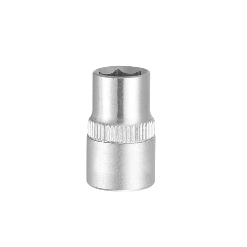 Насадка шестигранна коротка 1/2" 9мм CrV Ultra