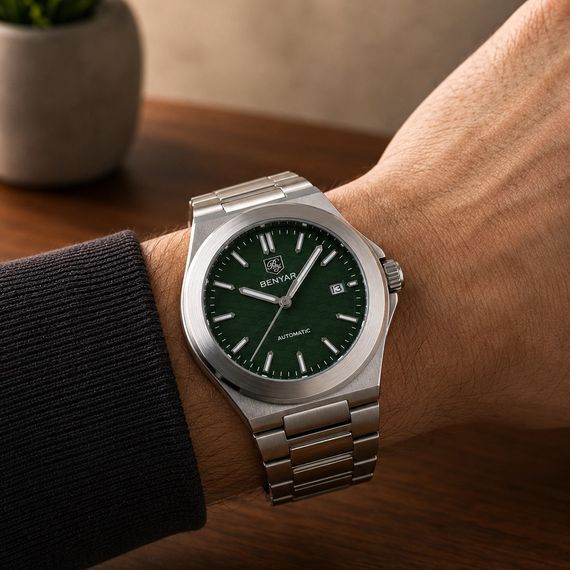 Benyar BY-5219 Silver-Green | Зображення 2
