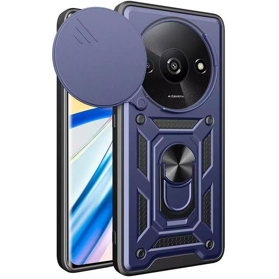 Чехол Ummi Camshield Serge Ring для Xiaomi Redmi A3 / A3x Черный