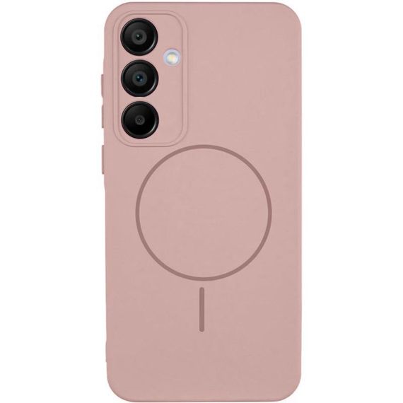 Чохол Silicone Cover Lakshmi Full Camera (AA) with MagFit для Samsung Galaxy S23 FE Рожевий / Pink Sand