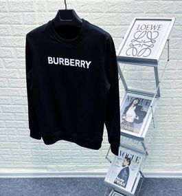 Світшот зима/осінь фліс Burberry  колір чорний