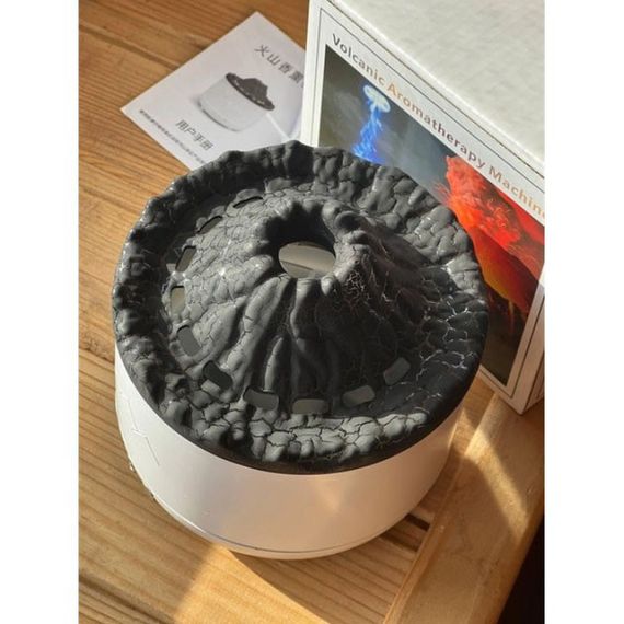 Увлажнитель воздуха Вулкан с эффектом пламени и подсветкой увлажнитель-ночник Аромадиффузор с подсветкой | Зображення 5