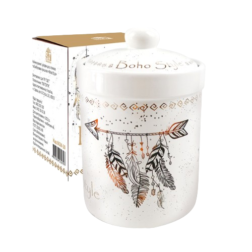 Ємність для сипучих продуктів Boho style 920мл S&T 6923-20