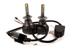 Комплект світлодіодних ламп HeadLight F1X H1 (P14,5s) 52W 12V 8400Lm з активним охолодженням (збільшена світловіддача)