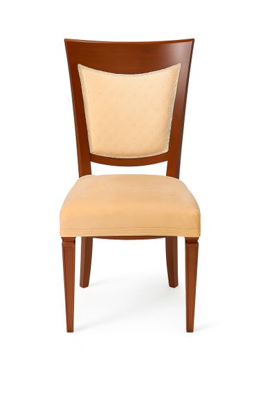 Чохли на сидіння стільця велюрові 2 шт бежевий Love You