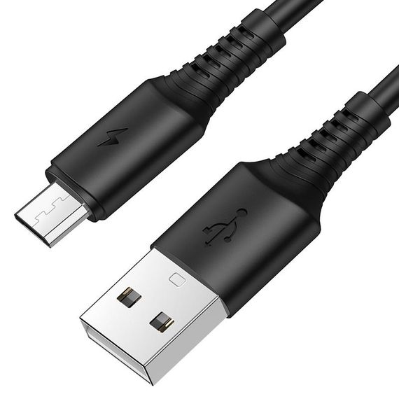 Дата кабель Borofone BX47 Coolway USB to MicroUSB (1m) | Зображення 1