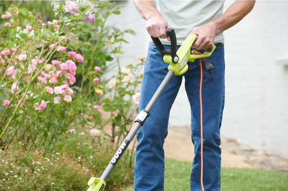 Тример Ryobi садовий RLT6130, 600Вт, 30см, регул.доп.рукоять (5133003641) | Зображення 2