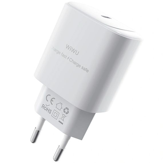 СЗУ WIWU G008 Essen PD30W GaN (1USB-C) White | Зображення 2