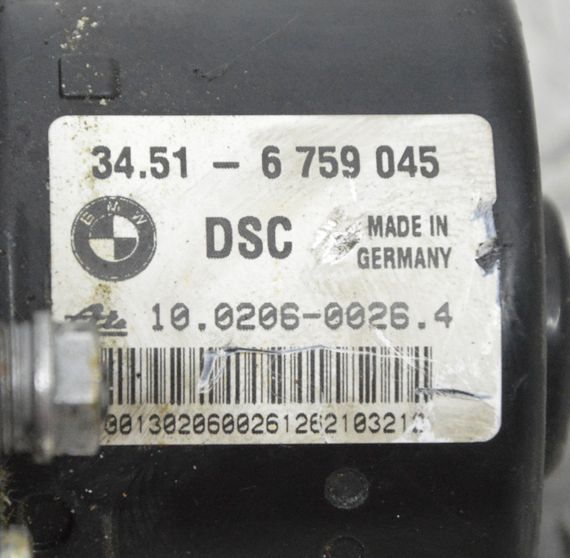 Блок ABS BMW E46 1997-2005 Блок управління АБС БМВ е46 6759047 34516759045 | Зображення 4