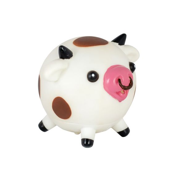 Детская игрушка для купания "Брызгающие животные Коровка" 8750_корівка з коричн.пля