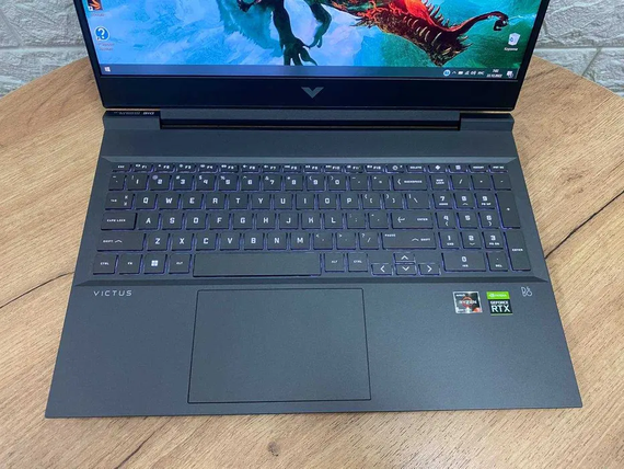 Ноутбук HP Victus 16-e0010nr 16.1"FHD/IPS/Ryzen 5 5600H/8Gb/SSD512/RTX3050-4Gb | Зображення 1