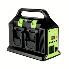 Преобразователь напряжения (UIN2) 300W с 12V на 220V / Инвертор питания с выходом 220 В для аккумуляторов LXT USB, Type-C, 12 В, LED, 1.6 кг