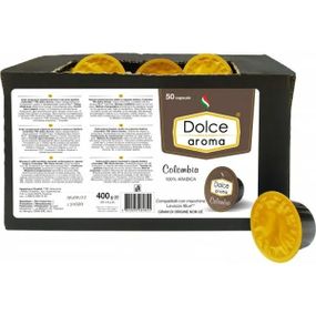 Кофе в капсулах Lavazza BLUE Dolce Aroma 50шт Colombia Италия 100% Арабика Дольче Арома Колумбия Лавацца Блю