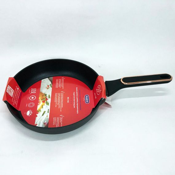 Сковорода для індукційної плити 24 см MAGIO MG-1164, сковорода з індукційним дном, зручна на кухню | Зображення 8