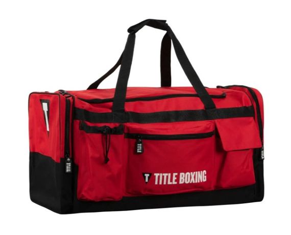 Спортивна сумка TITLE Boxing Deluxe Gear Bag Red 70 л (TBAG45 RD/BK) | Зображення 5