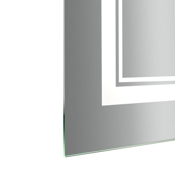 Зеркало Qtap Cardinal (CA1) 800х600 с LED-подсветкой Touch, с антизапотеванием, с диммером, рег. темп цвета (3000-6500K) | Зображення 6