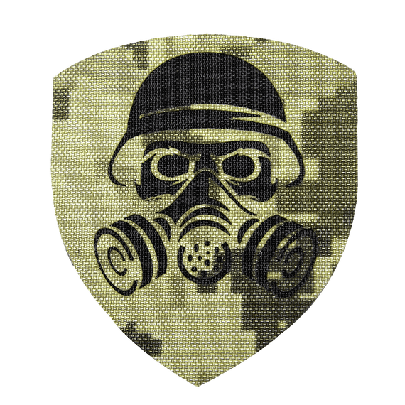 Шеврон Camotec Хім. Солдат (7*8) Піксель (9025)