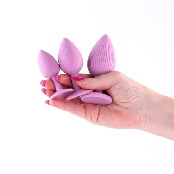 Набір анальних пробок NS Novelties INYA - Triple Ace Kit - Blush Sex Aura | Зображення 1