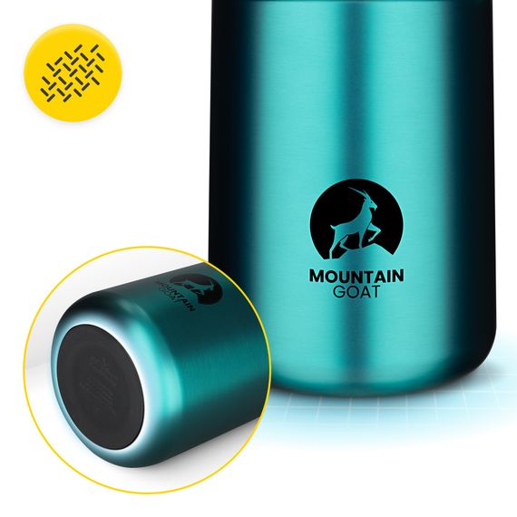 Термос для їжі Mountain Goat 0.72 л з ложкою Blue (P-5905973406963) | Зображення 8