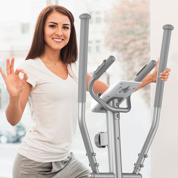 Орбітрек електромагнітний Cornix Fiona White/Grey | Зображення 9