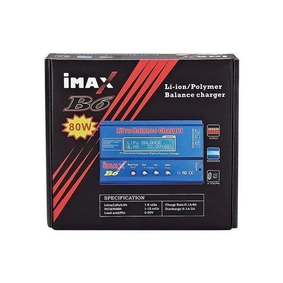 Універсальний зарядний пристрій iMax B6 80W з функцією заряду, розряду та балансиру | Зображення 3