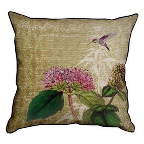 Подушка з мішковини Botanical wonders 45x45 см (45PHB_BOT025_BR)