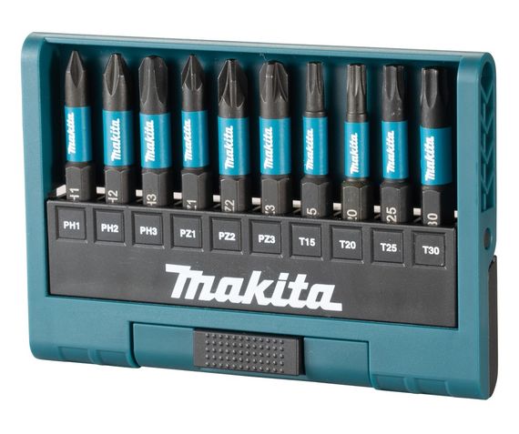 Набір біт торсіонних 10 шт Makita Impact Black E-12011 | Зображення 1